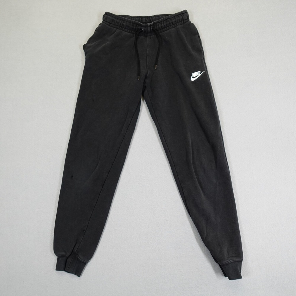 Nike Sweatpants Mens XS Black Sportswear Club Fleece Joggers Activewear
